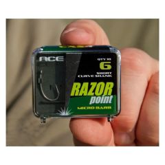 ACE SCS Short Curve Shank Hooks Sazan İğnesi # 6