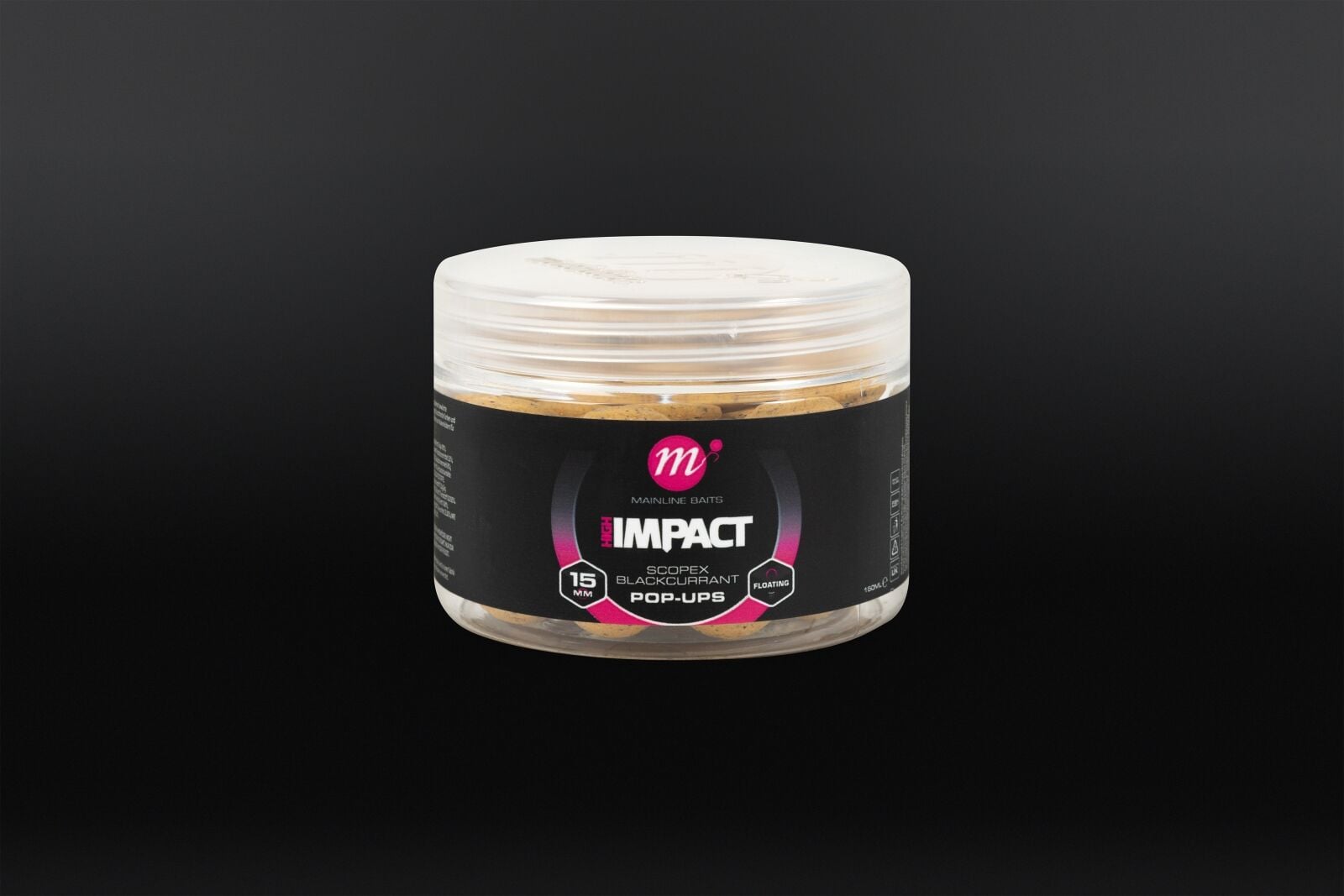 Mainline High Impact Pop Up Scopex Blackcurrent 15mm Karışık Kırmızı Meyvelar Sazan Pop Up