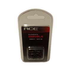 ACE Elements Swivels No 8 - 20 Adet Fırdöndü