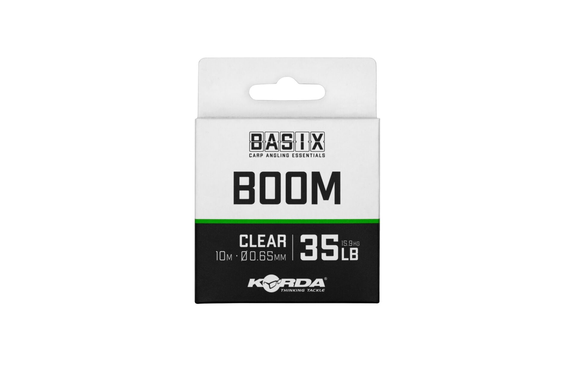 Korda Basix Boom 10m 35lb 0.65mm Sazan Rig Fluorocarbon