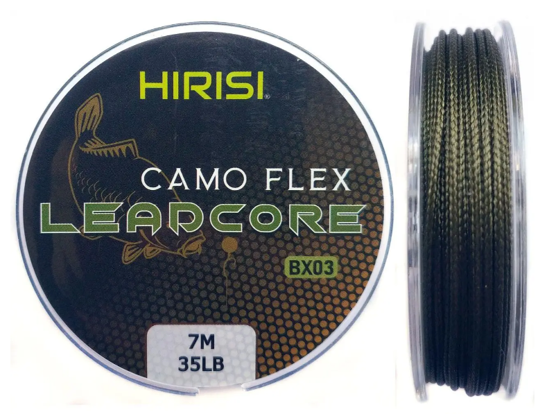 Hirisi Camo Flex Leadcore BX03 7m 35lb