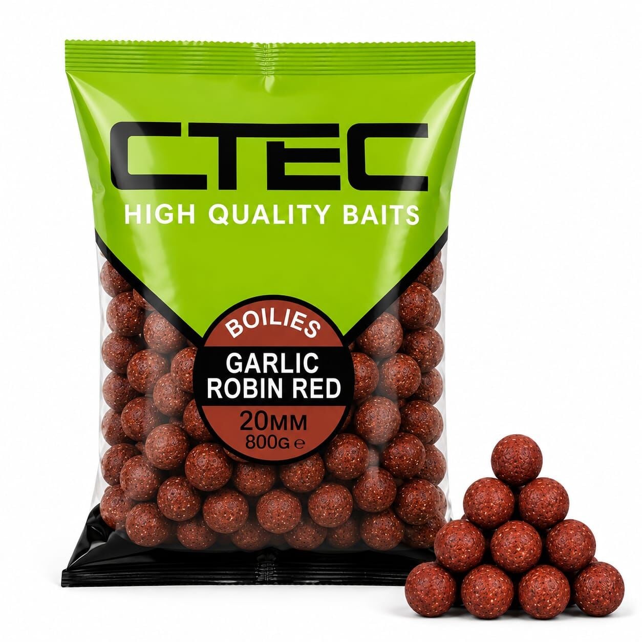 CTEC Garlic Robin Red Boilie 20mm 800G Sarımsak Kırmızı Biber