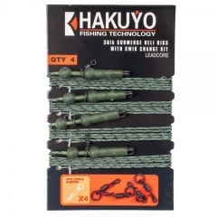 Hakuyo Helicopter Rigs Leadcore Leaders 4x Sazan Helikopter Lider Takımı