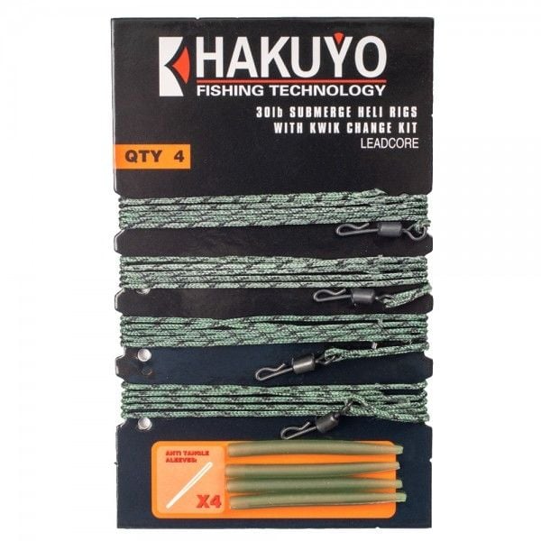 Hakuyo Quick Change Leadcore Leaders 4x Sazan Hızlı Sök Tak Lider Takımı