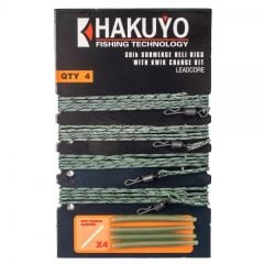 Hakuyo Quick Change Leadcore Leaders 4x Sazan Hızlı Sök Tak Lider Takımı