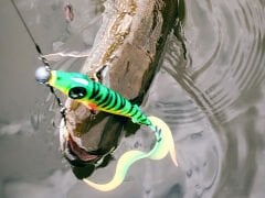 SPRO Iris Shocktail 20Cm Silikon Yem Redhead