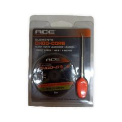 ACE Chod Core Leadcore Leaders Weedy Green 45 LB 5 M 20.4 KG Ot Yeşili Kurşunlu Lider