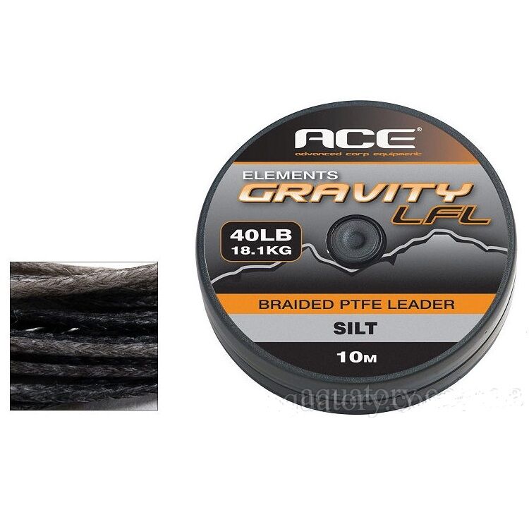 ACE Gravity LFL Lead Free Leader Silt 40Lb 10Mt 18.1 KG Çamur Rengi Kurşunsuz Lider