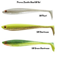 Daiwa Prorex Duckfin Shad UV Set 9cm Silikon Yem