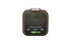 Korda Slip-D Braid 25lb 11,3kg 20m Kombi Rig İpi