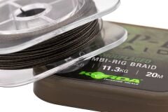 Korda Slip-D Braid 25lb 11,3kg 20m Kombi Rig İpi