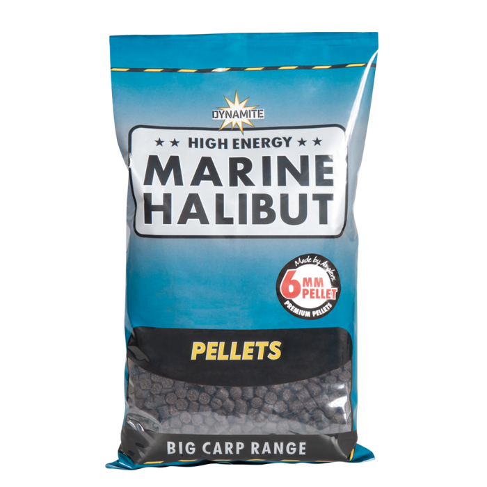 Dynamite Baits Marine Halibut Pellets 6mm 900g
