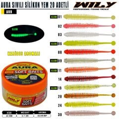 Wily Aura Sıvılı Silikon 40mm 20 Adetli