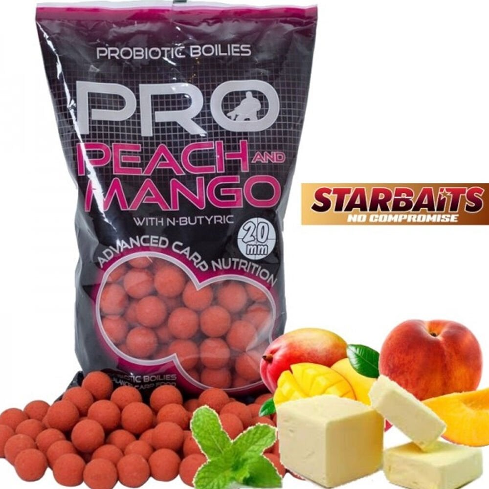 Starbaits Pro Peach and Mango  20mm 800g Boilie