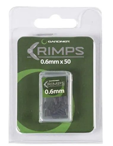 Gardner Crimps İkili Klips 50 Adet 0.6 mm