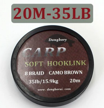 Dongbory Crap  Soft Hooklink Yumuşak Kanca İpi 35lb 20m