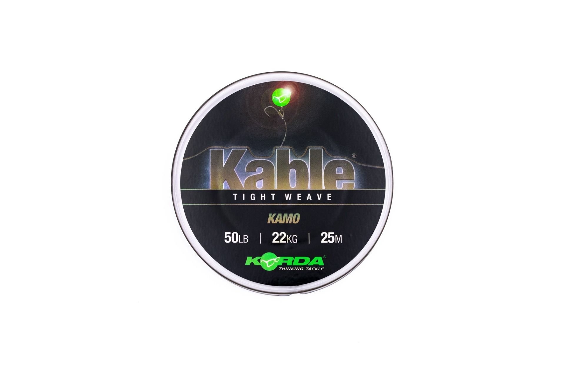 Korda Kable Tight Weave Kamo 25m 22kg Kamuflaj Sazan Leadcore