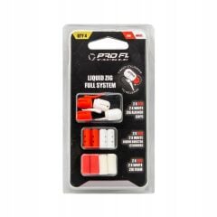 FL Zig Rig Liquid Full System Kırmızı Beyaz Zig Rig Sistem