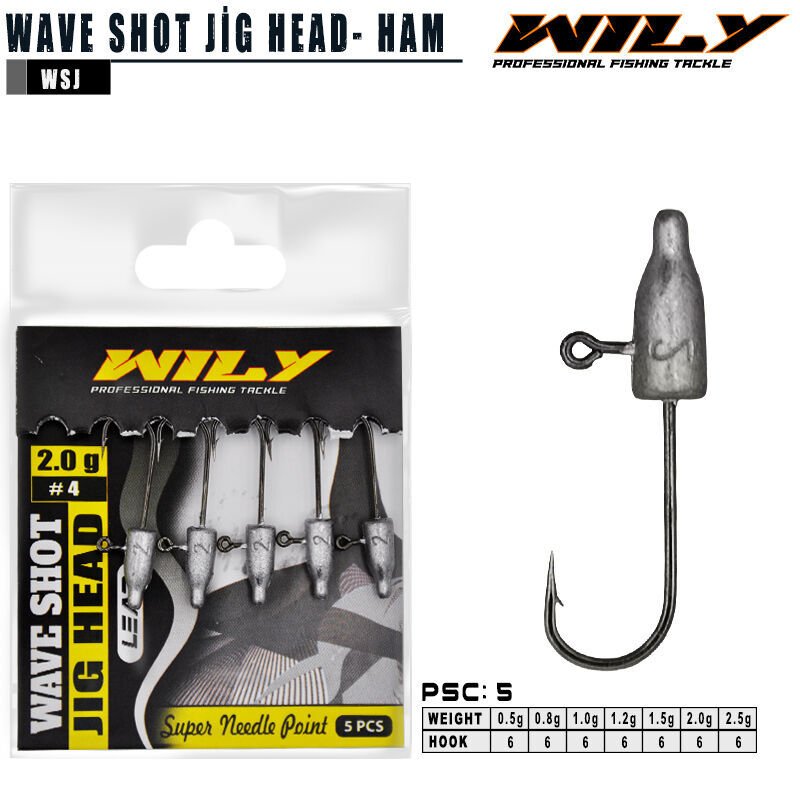Wily Wave Shot LRF Jighead