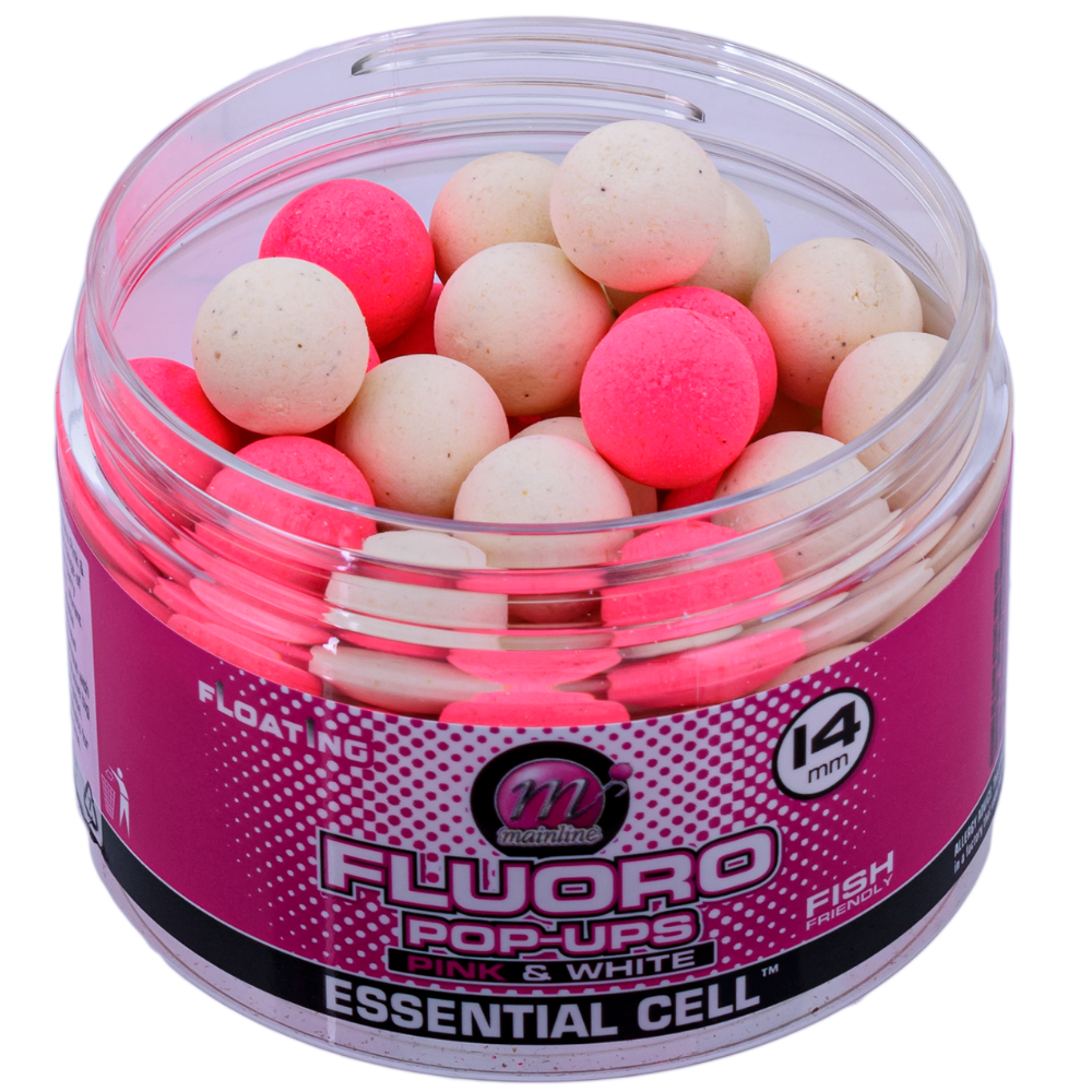 Mainline Pink & White Fluoro 14mm Pembe Beyaz Pop Up