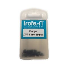 Trofem Krimps 30 adet İkili Mat Siyah Kıstırma Burcu