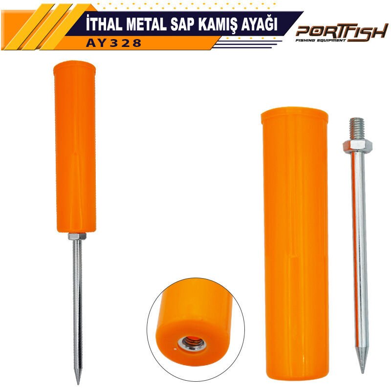 Portfish Kamış Ayağı Metal Sap İthal Mavi renk