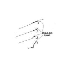 Anaconda Solid Camou Rig Rings 30 Ad. Rig Halkası
