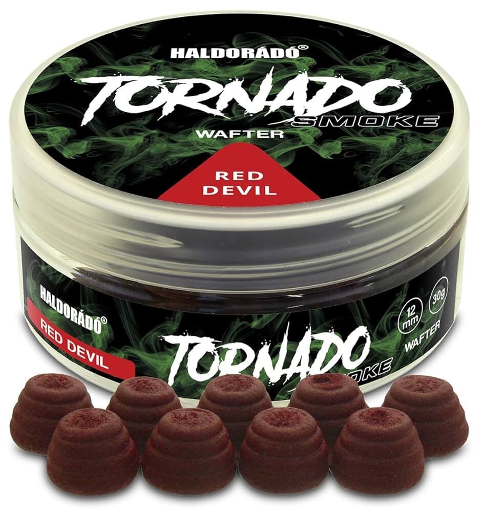 Haldorado Tornado Smoke Wafter Red Devil 12mm Dumanlı Balanslı İğne Yemi