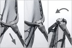 Mivardi Landing net Metal Pro II 230 Metal Kepçe