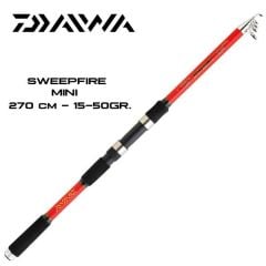 Daiwa Sweepfire Mini 2.70m 15-50gr Teleskopik Spin Olta Kamışı