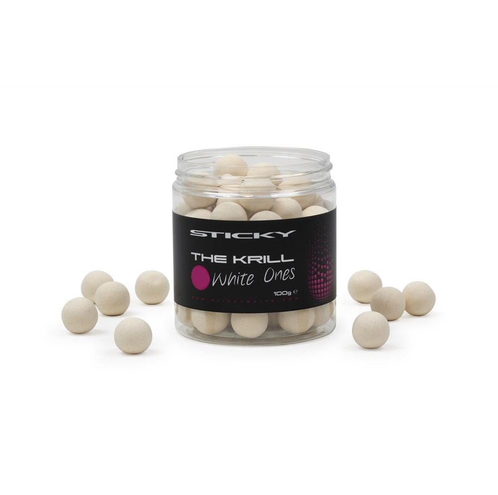 Sticky The Krill White Ones Pop Up 14mm 100g