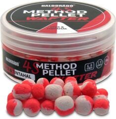 Haldorado 4S Method Pellet Wafter Strawberry Squid 6-7-8-9mm Feeder Kanca Yemi