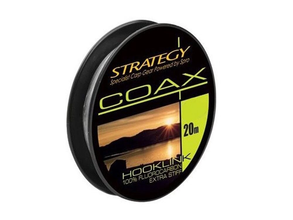 Strategy Coax Hooklink Fluocarbon Extra Stiff (Extra Sert)15lb 20m