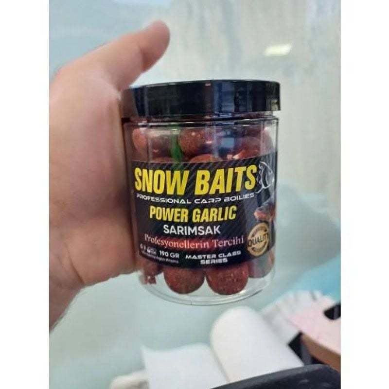 Snow Baıts Power Garlıc Kırmızı Sarımsak 18 mm 190 Gr
