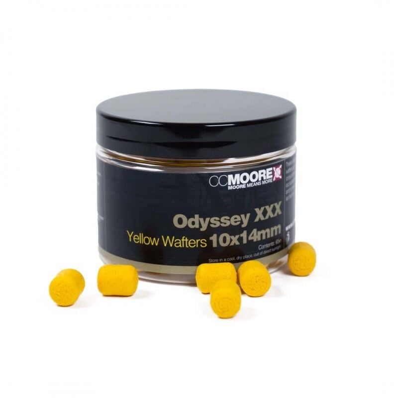 CC Moore Odyssey XXX Yellow Dumbell Wafters 10x14 mm