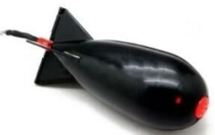 Powerex Küçük Boy Siyah Oval Model Yemleme Roketi