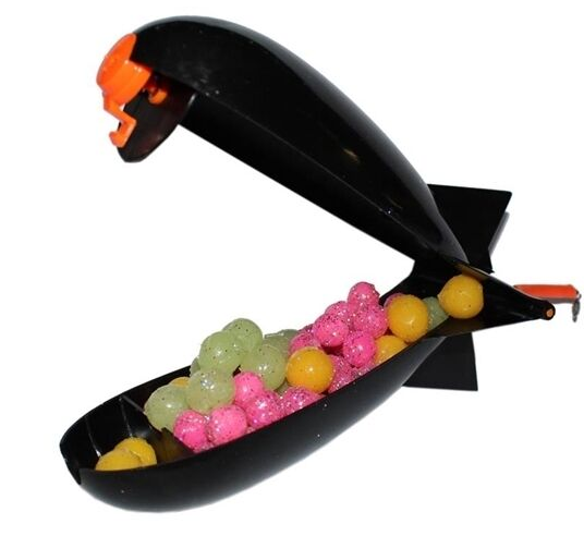 Powerex Küçük Boy Siyah Oval Model Yemleme Roketi
