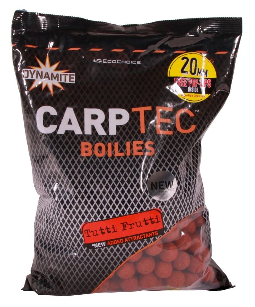 Dynamite Baits Carptec Tutti Frutti Boilies 1.8kg
