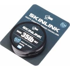 Nash Skinlink Matt Coated Dark Silt Semi Stiff 35lb-10mt Çamur Mat Kaplamalı Rig İpi