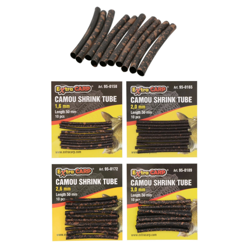 Extra Carp Camou Shrink Tube 2,6 mm 10 Adet