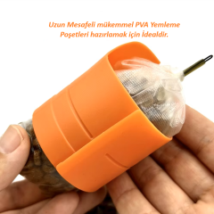 Smax PVA Bait Bag System 80x190mm 25ad. Aparatlı PVA Torba