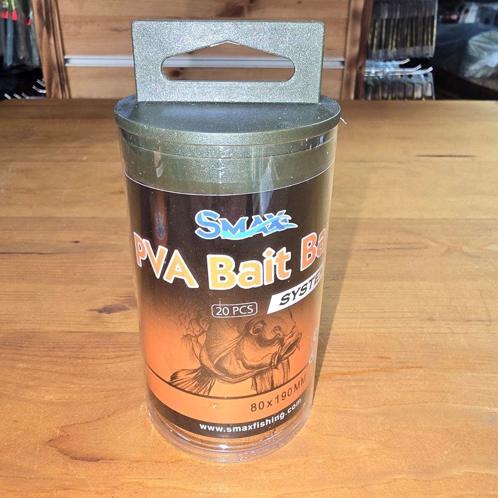 Smax PVA Bait Bag System 80x190mm 25ad. Aparatlı PVA Torba