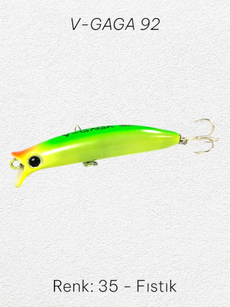 Ege Fish V-Gaga 92mm 15.5g Maket Yem Fıstık No:35