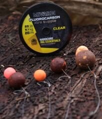 Mivardi Fluorocarbon Xtra Supple 20m  25lb Yumuşak Fluorocarbon Misina