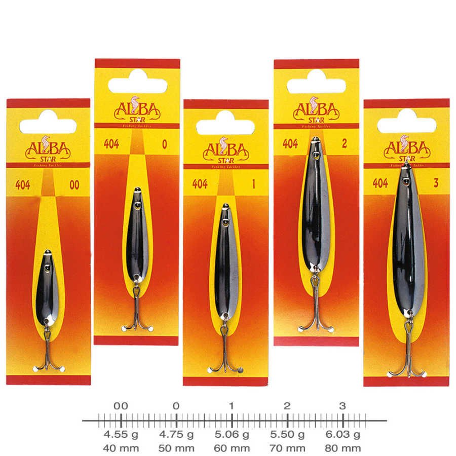 AlbaStar 404 Lüfer Olta Kaşığı No 0 50mm 4.75g