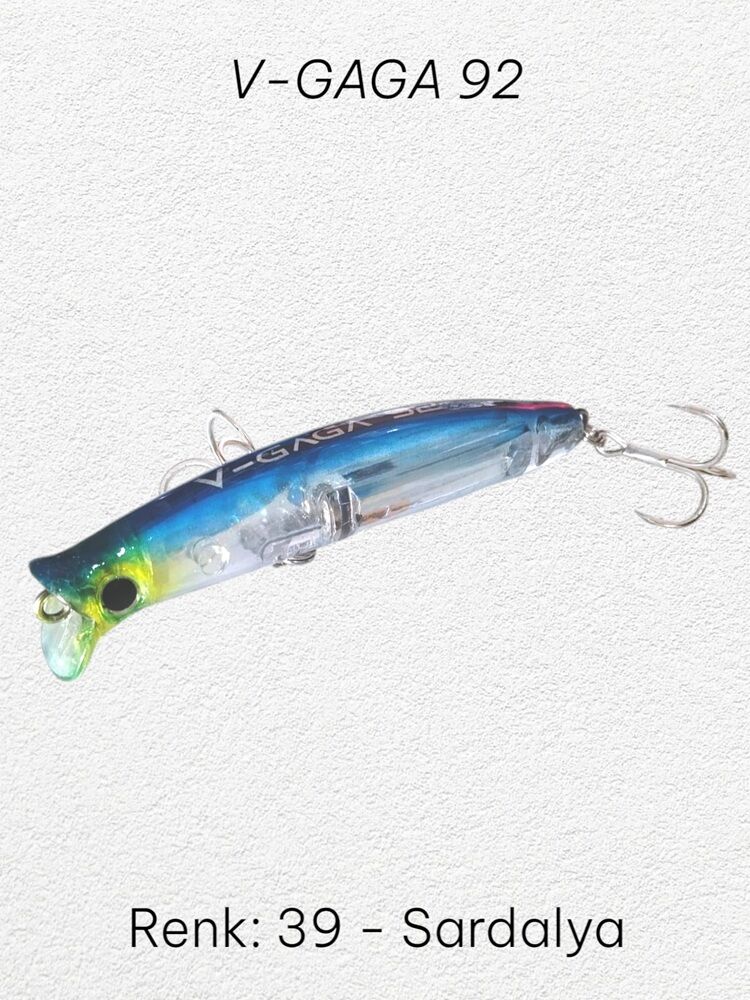 Ege Fish V-Gaga 92mm 15.5g Maket Yem Sardalya No:39