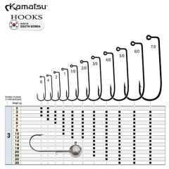 Kamatsu Jighead Extra Arrow No.7/0 5g