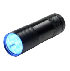 Powerex UV Mor Işık El Feneri (Siyah Gövde)