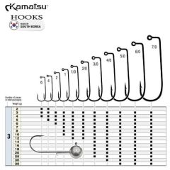 Kamatsu Jighead Extra Arrow No.6/0 12g