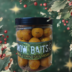 Snow Baits Sweet Corn Süt Mısır Boilie 18mm 190gr
